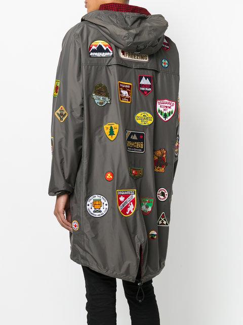 dsquared jacket parka