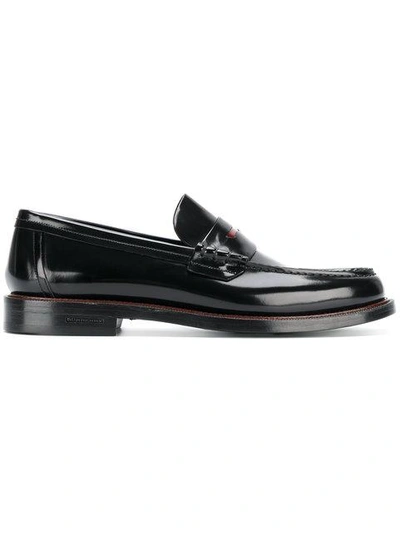 Shop Burberry Classic Penny Loafers
