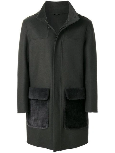 Shop Fendi Classic Tailored Coat