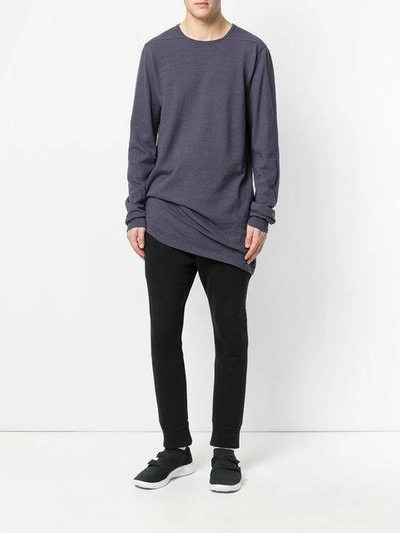 Shop Rick Owens Drkshdw Plain T-shirt - Blue