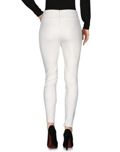 Shop By Malene Birger Casual Pants In Ivory