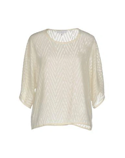 Shop Iro Blouse In Ivory