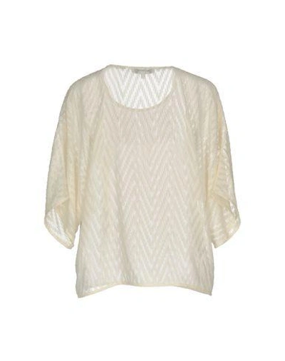 Shop Iro Blouse In Ivory