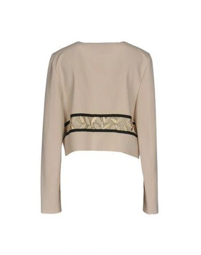 Shop Blumarine Blazer In Beige