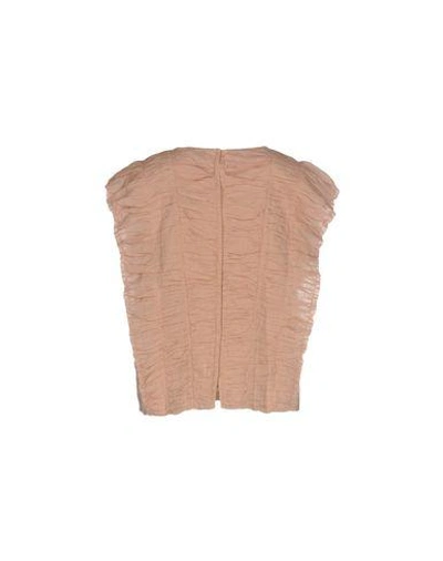 Shop Intropia Blouses In Skin Color