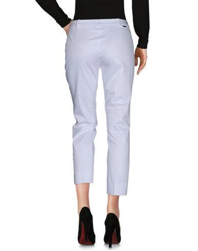 Shop Blumarine Casual Pants In White