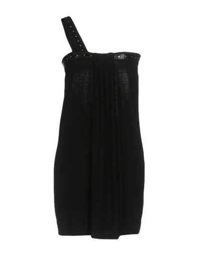 Shop Pierre Balmain Short Dress In Black