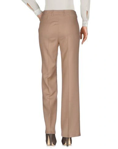 Shop Intropia Casual Pants In Sand