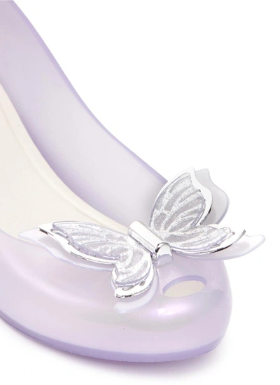Shop Melissa 'ultragirl Fly' Butterfly Pvc Ballerina Flats