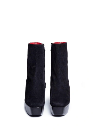 Shop Dorateymur 'firebird Ii' Suede Mid Calf Platform Boots