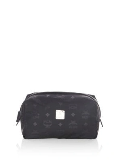 Shop Mcm Dieter Small Pouch In Black