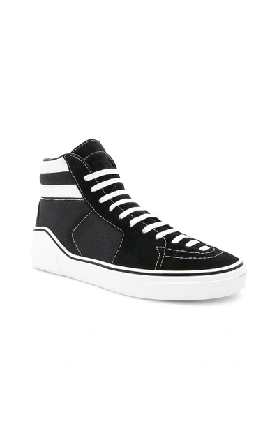 Shop Givenchy Mid Top Sneakers In Black
