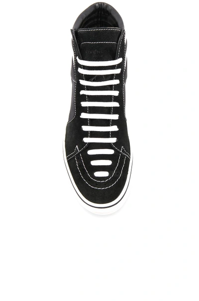 Shop Givenchy Mid Top Sneakers In Black