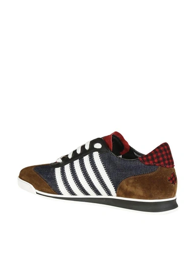 Shop Dsquared2 New Runners Sneakers In Denim