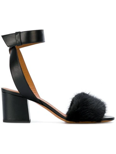 Shop Givenchy Open Toe Block Heel Sandals