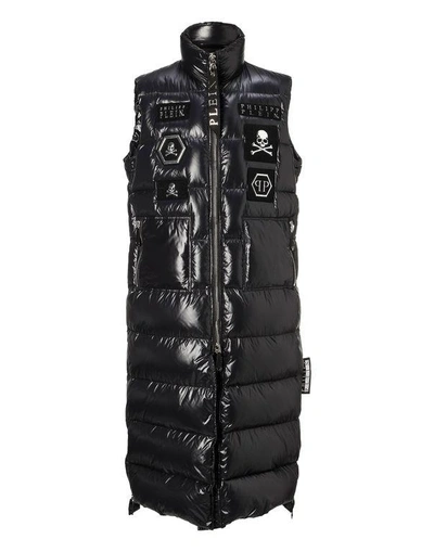 Shop Philipp Plein Long Vest "revers"