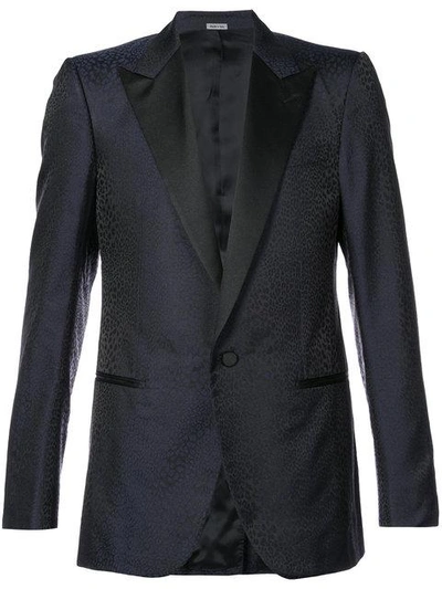 Shop Lanvin Wide Lapel Tuxedo Jacket