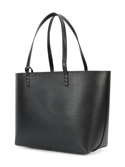 Shop Mansur Gavriel Large Tote Bag In Black