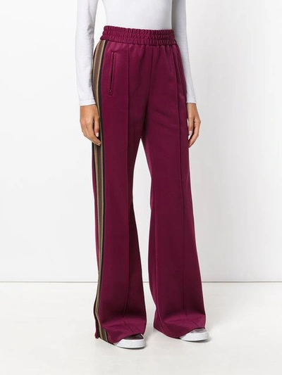 Shop Marc Jacobs Runaway Track Pants - Pink