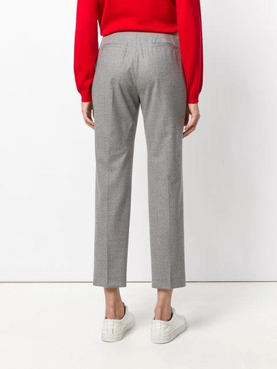 Shop Msgm Tailored Trousers - Grey