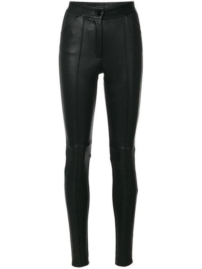 Shop Barbara Bui Skinny Trousers - Black