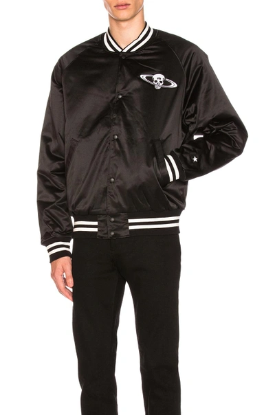 Shop Rta Bomber Jacket In Black