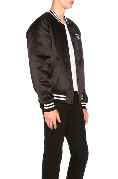 Shop Rta Bomber Jacket In Black