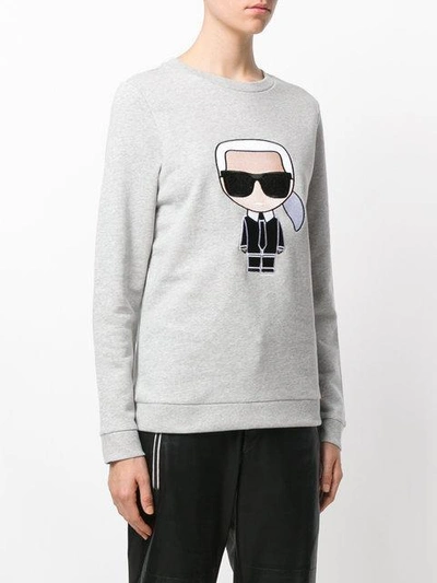 Shop Karl Lagerfeld Iconic Karl Print Sweatshirt