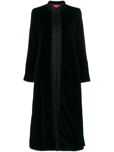 Shop F.r.s For Restless Sleepers Long Velvet Coat