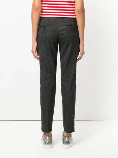 Shop Dolce & Gabbana Cropped Trousers - Grey