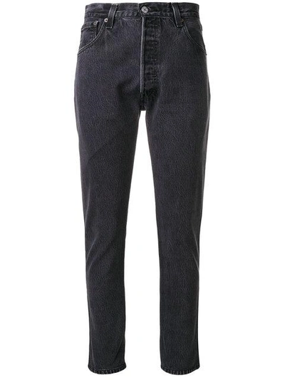 Shop Re/done Classic Fitted Jeans