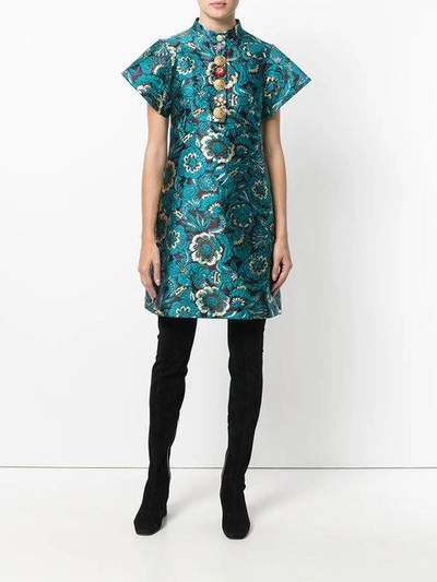 Shop Dolce & Gabbana Jacquard A-line Dress