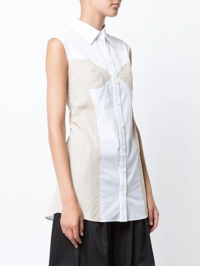Shop Tome Sleeveless Shirt - White