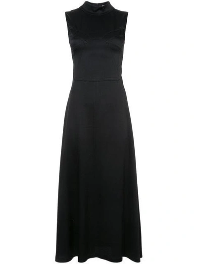 Shop Tome High Neck Maxi Dress - Black