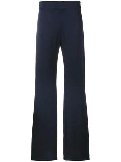 Shop Galvan High-waisted Flared Trousers