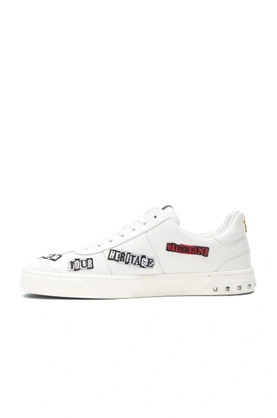 Shop Valentino Sneakers In White