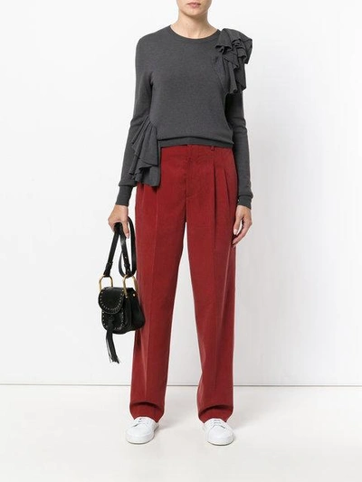 Shop Golden Goose High-waisted Tailored Trousers