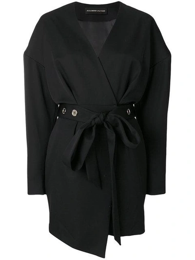 Shop Alexandre Vauthier Hipbelt Dress - Black