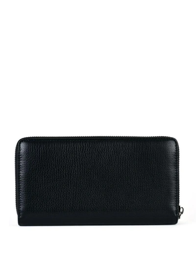 Shop Dolce & Gabbana Textured Wallet In Black