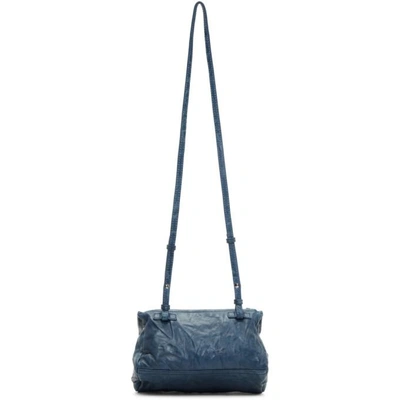 Shop Givenchy Blue Mini Pandora Bag