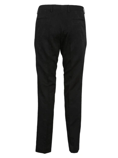 Shop Dries Van Noten Patrini Slim Trousers In Black