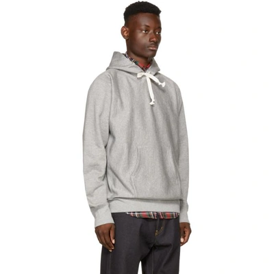Shop Junya Watanabe Grey 'man Can't Live Without Hip' Hoodie