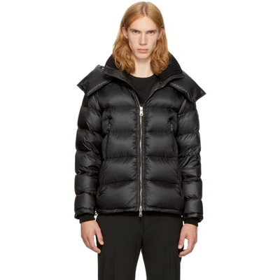 Shop Moncler Black Down Pascal Jacket In 999 Black