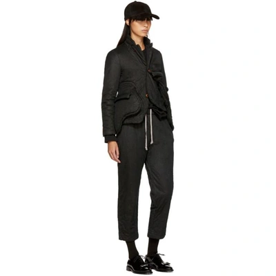 Shop Comme Des Garçons Black Padded Jacket