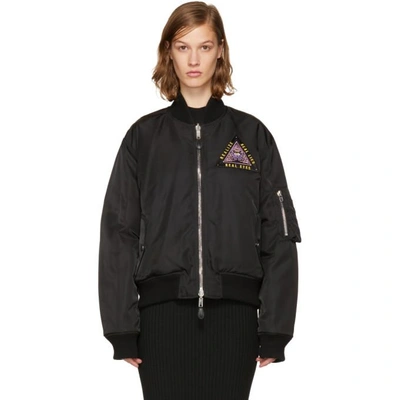 Shop Givenchy Reversible Black Mandala Bomber Jacket