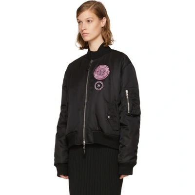 Shop Givenchy Reversible Black Mandala Bomber Jacket