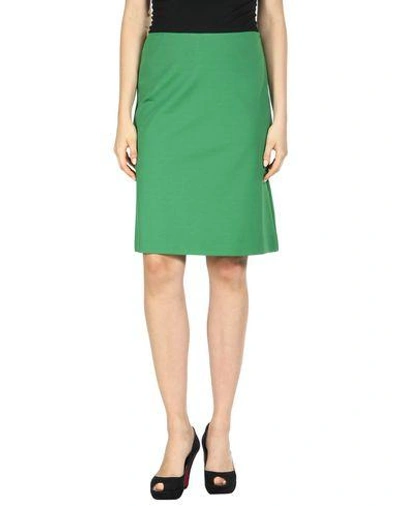 Shop Jil Sander Knee Length Skirt In Green