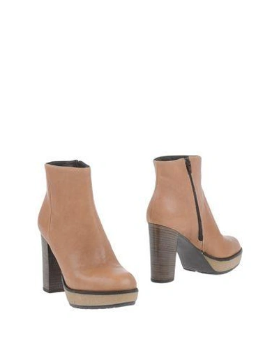 Shop Manas Ankle Boot In Camel