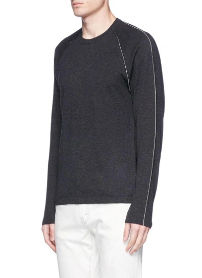 Shop James Perse Contrast Stitch Sweater