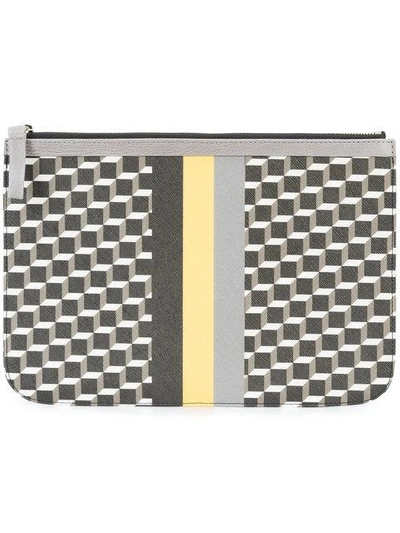 Shop Pierre Hardy Geometric Clutch Bag